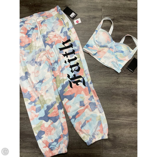 Athletic Pants 2pc By Cme In Multi-colored, Size: L