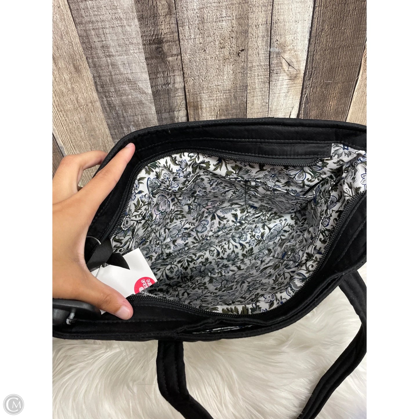 Handbag By Vera Bradley, Size: Large