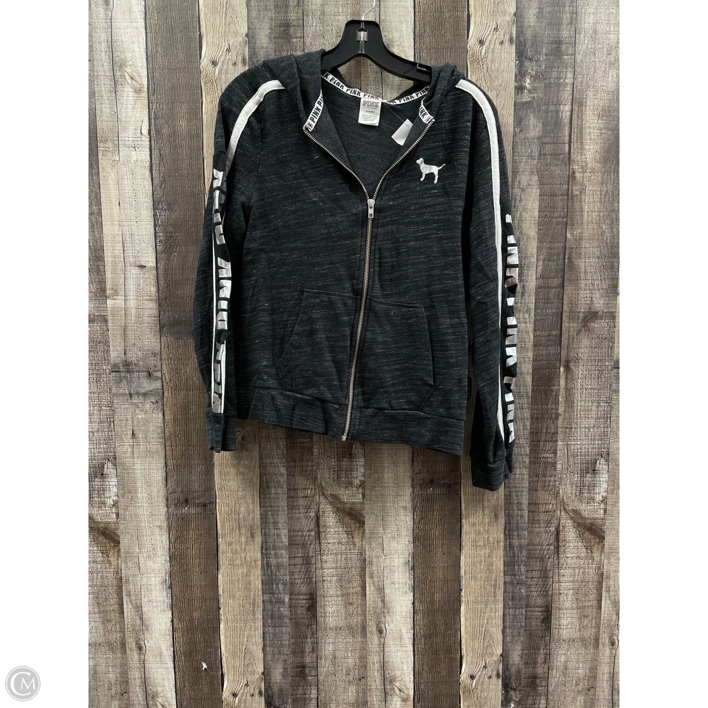 Jacket Other By Pink In Grey, Size: M