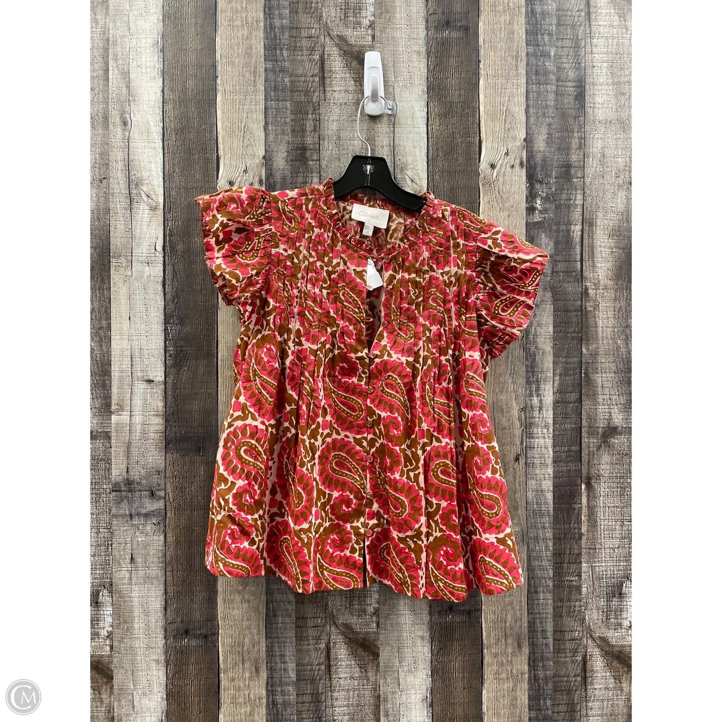 Top 2pc 3/4 Sleeve By Cme In Multi-colored, Size: Xs