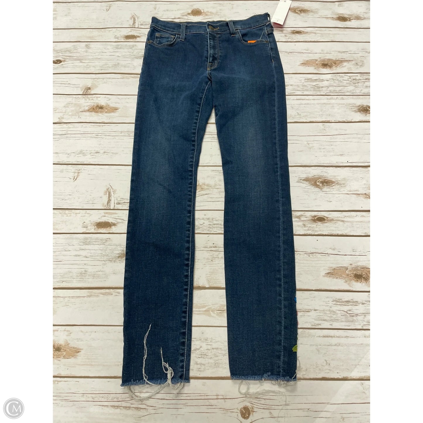 Jeans Luxury Designer By Gucci In Blue, Size: 0