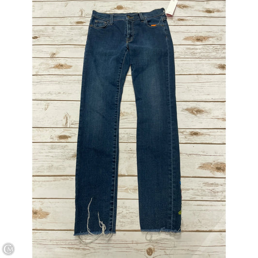 Jeans Luxury Designer By Gucci In Blue, Size: 0