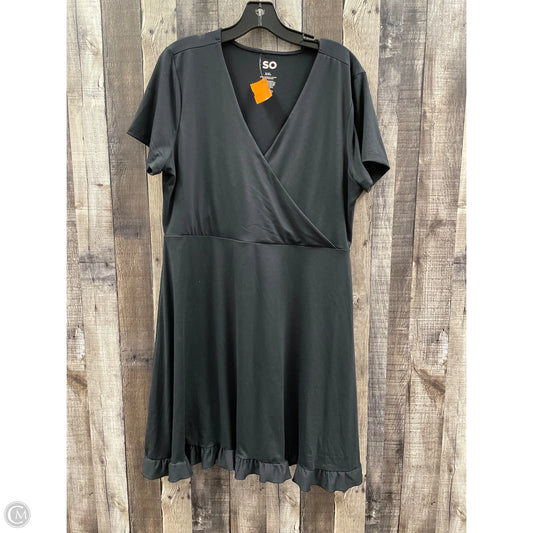 Dress Casual Short By So In Black, Size: Xxl