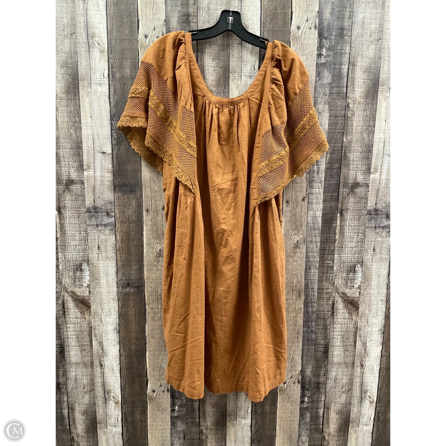 Dress Casual Short By Old Navy In Bronze, Size: 2x