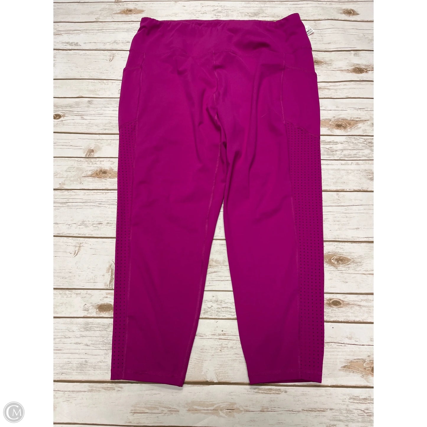 Athletic Leggings By Rbx In Purple, Size: 3x