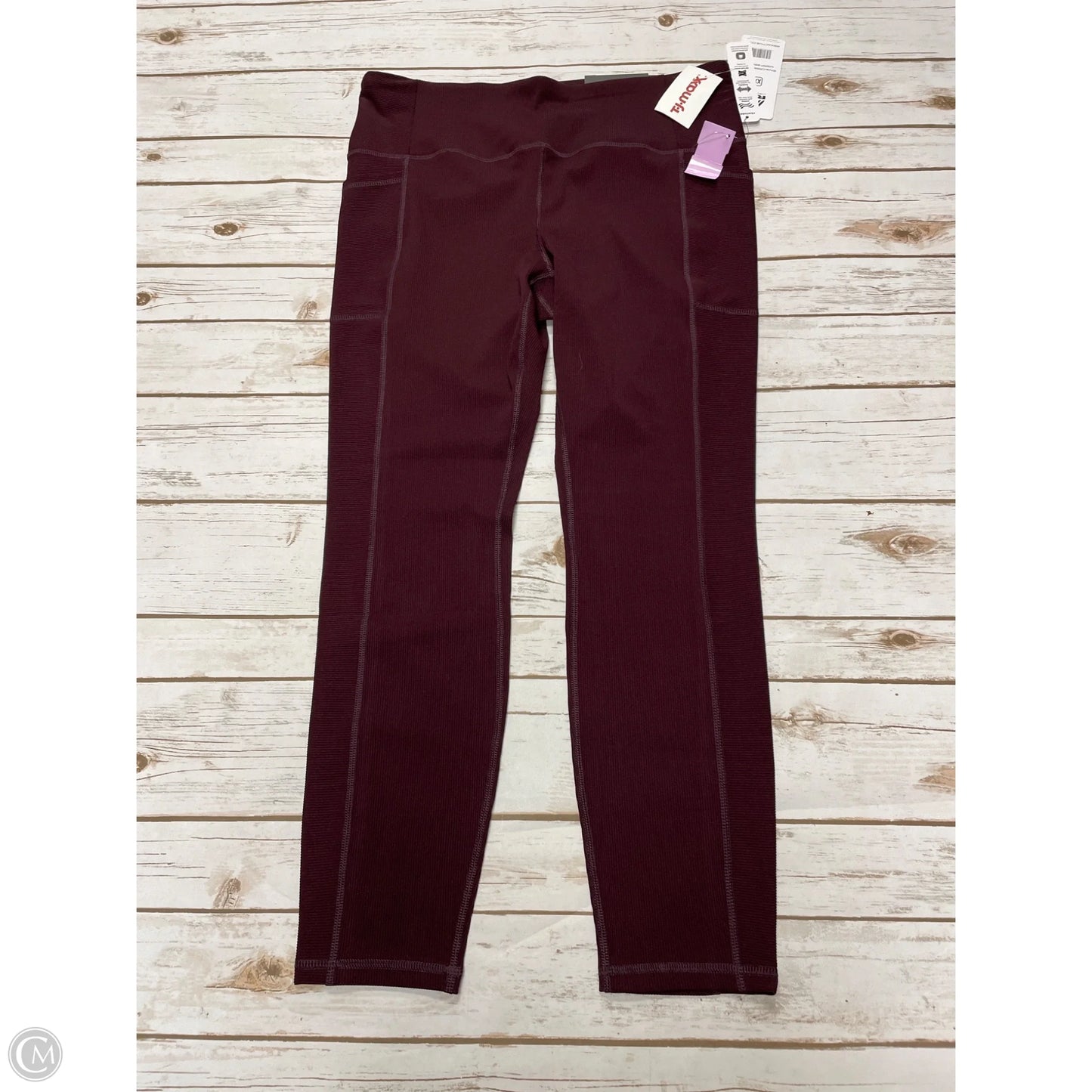 Athletic Leggings By Rbx In Purple, Size: Xxl