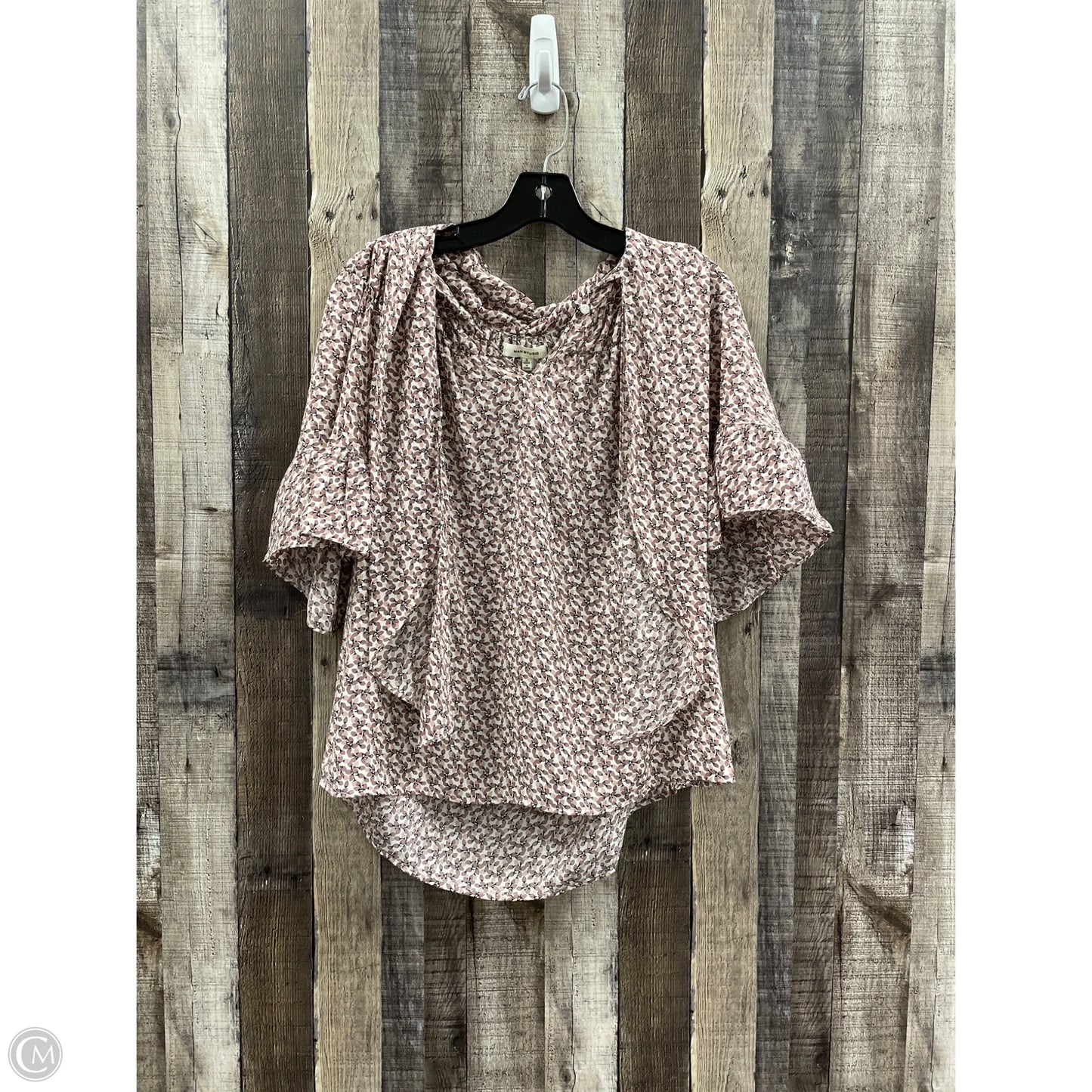 Top Short Sleeve By Max Studio In Floral Print, Size: S