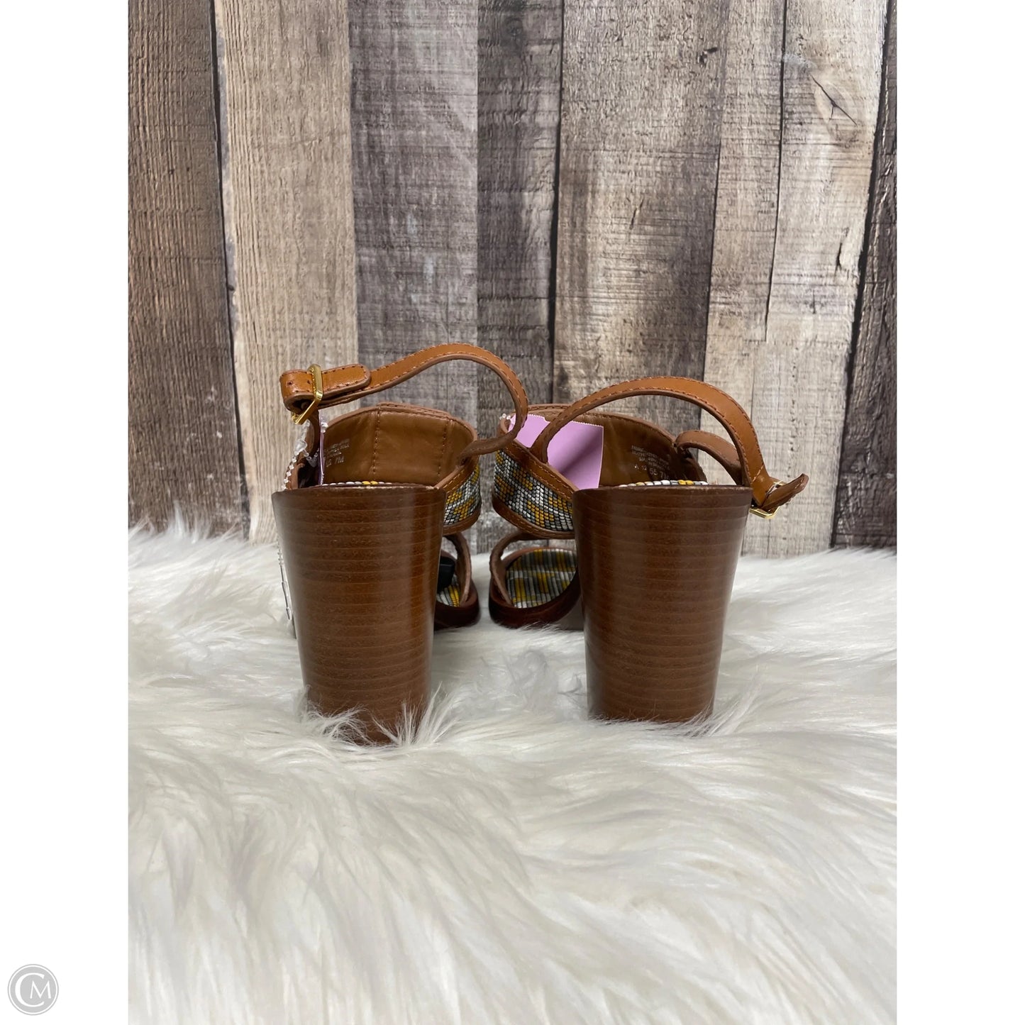 Sandals Designer By Tory Burch In Tan, Size: 7