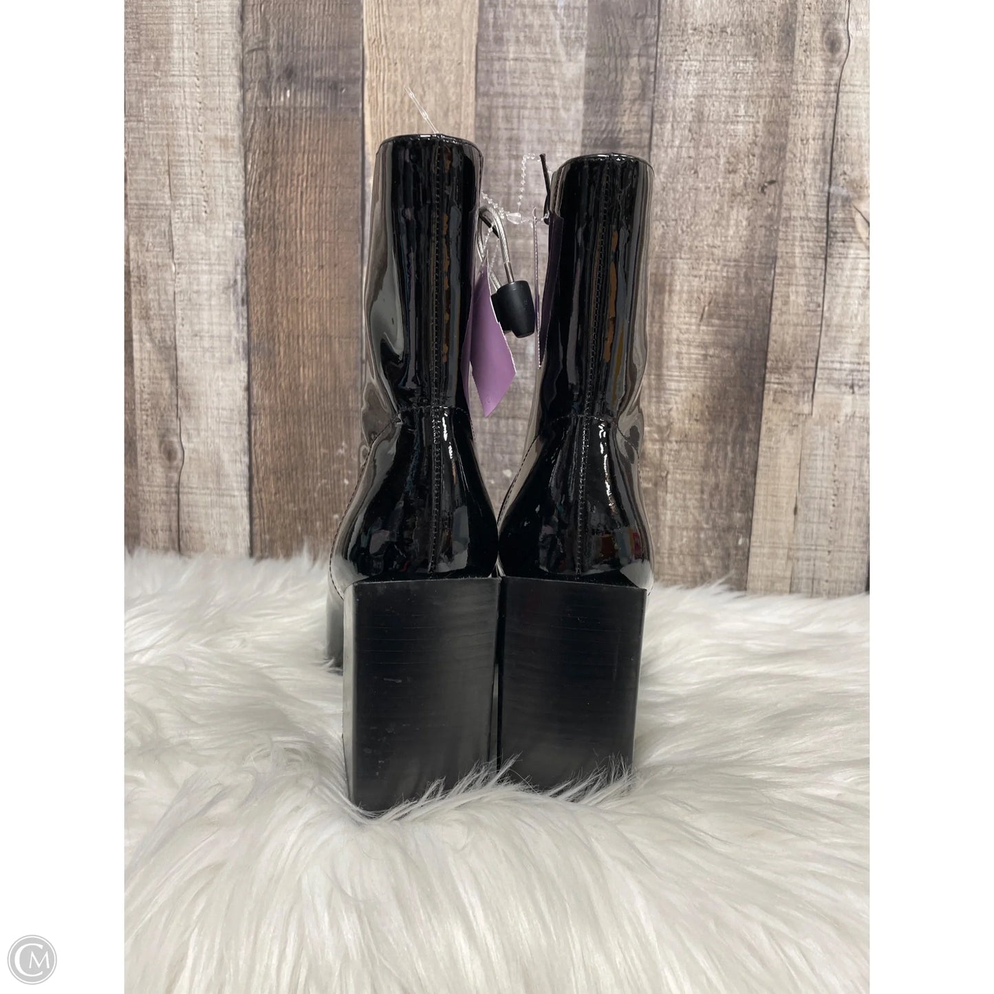 Boots Ankle Heels By Jeffery Campbell In Black, Size: 7.5