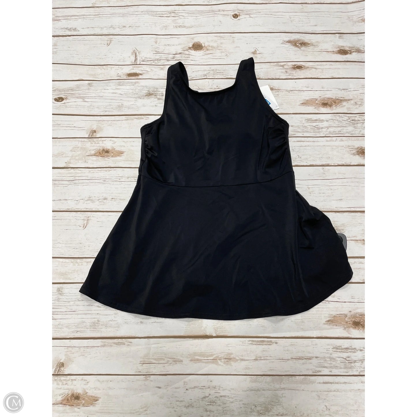 Swimsuit Top By Lands End In Black, Size: M