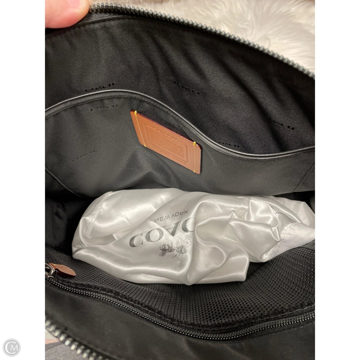 Laptop Bag Designer By Coach, Size: Large