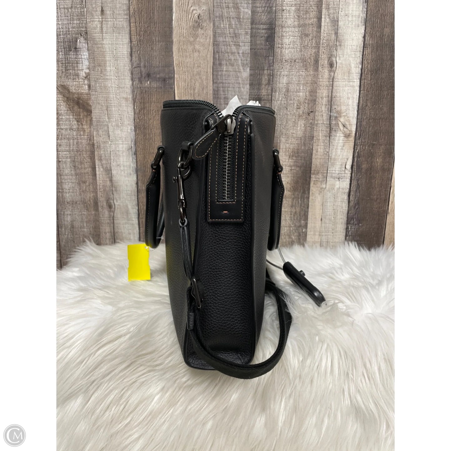 Laptop Bag Designer By Coach, Size: Large