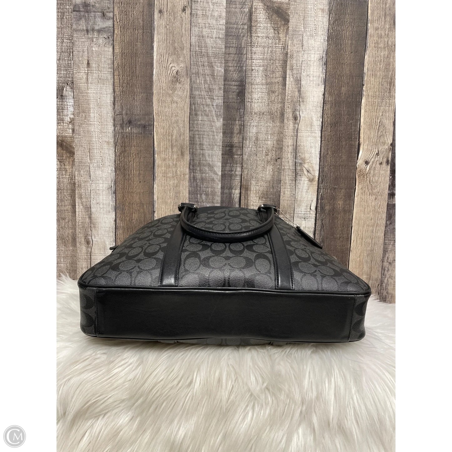 Laptop Bag Designer By Coach, Size: Large