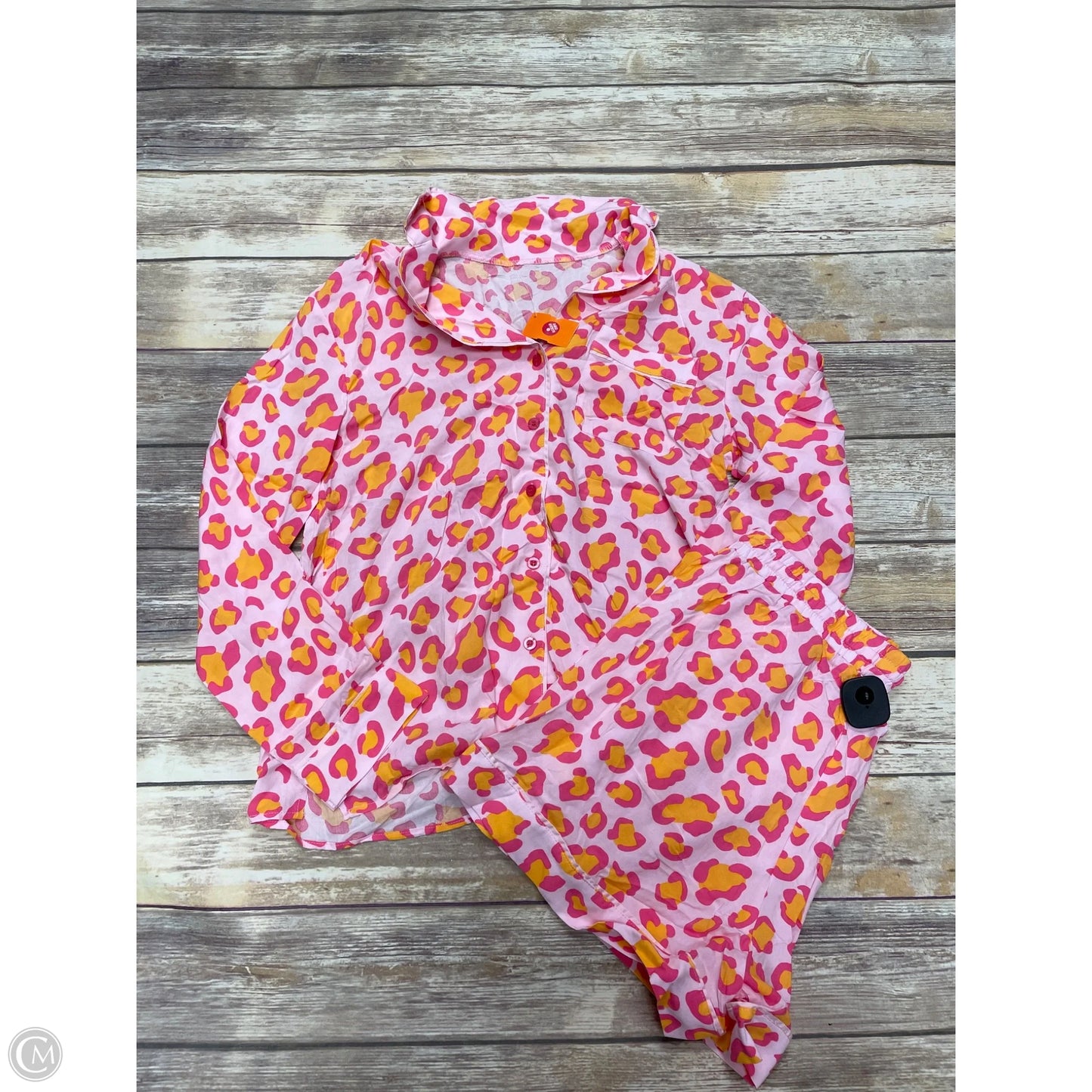 Pajamas 2pc By Cmf In Animal Print, Size: M