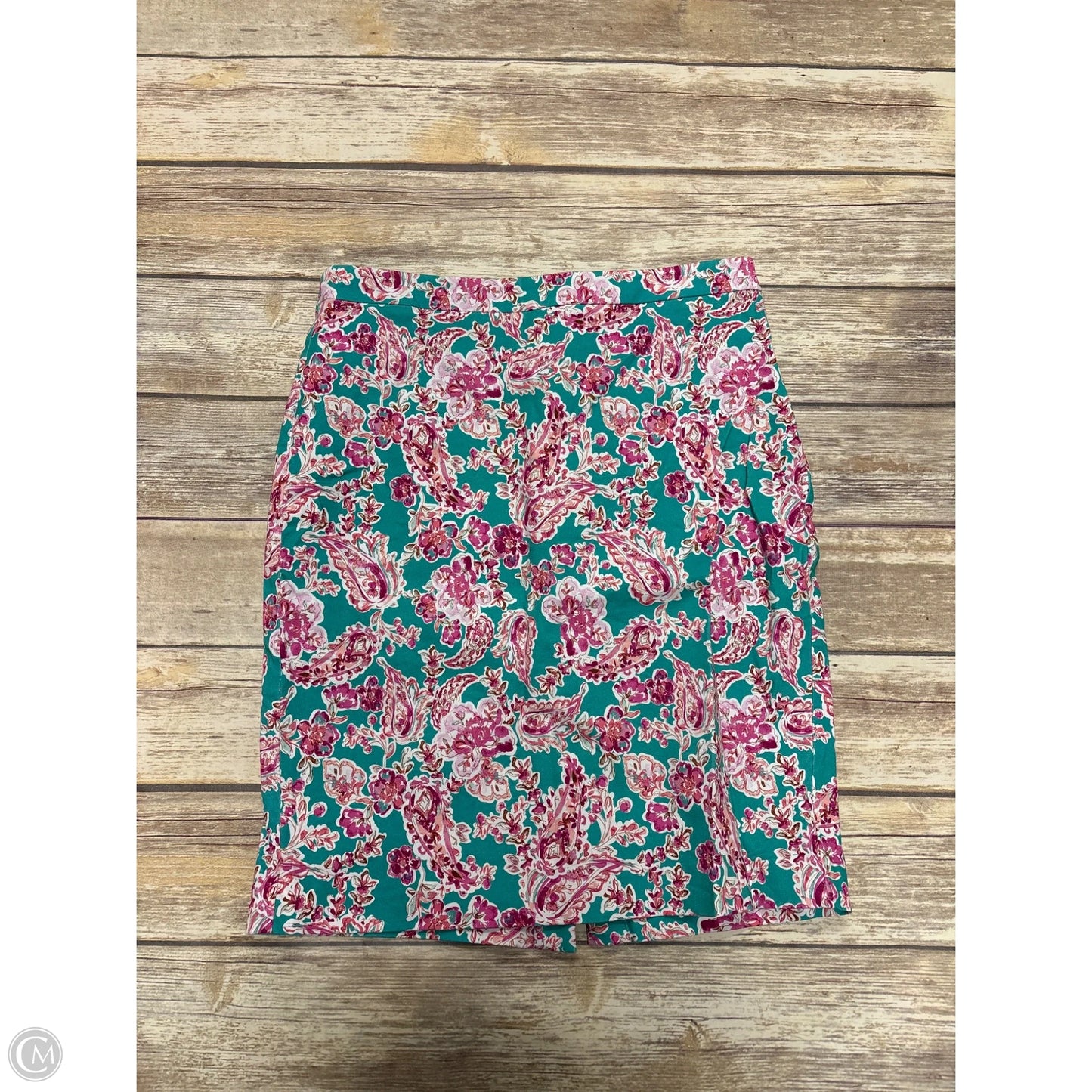 Skirt Mini & Short By J. Crew In Paisley Print, Size: 8