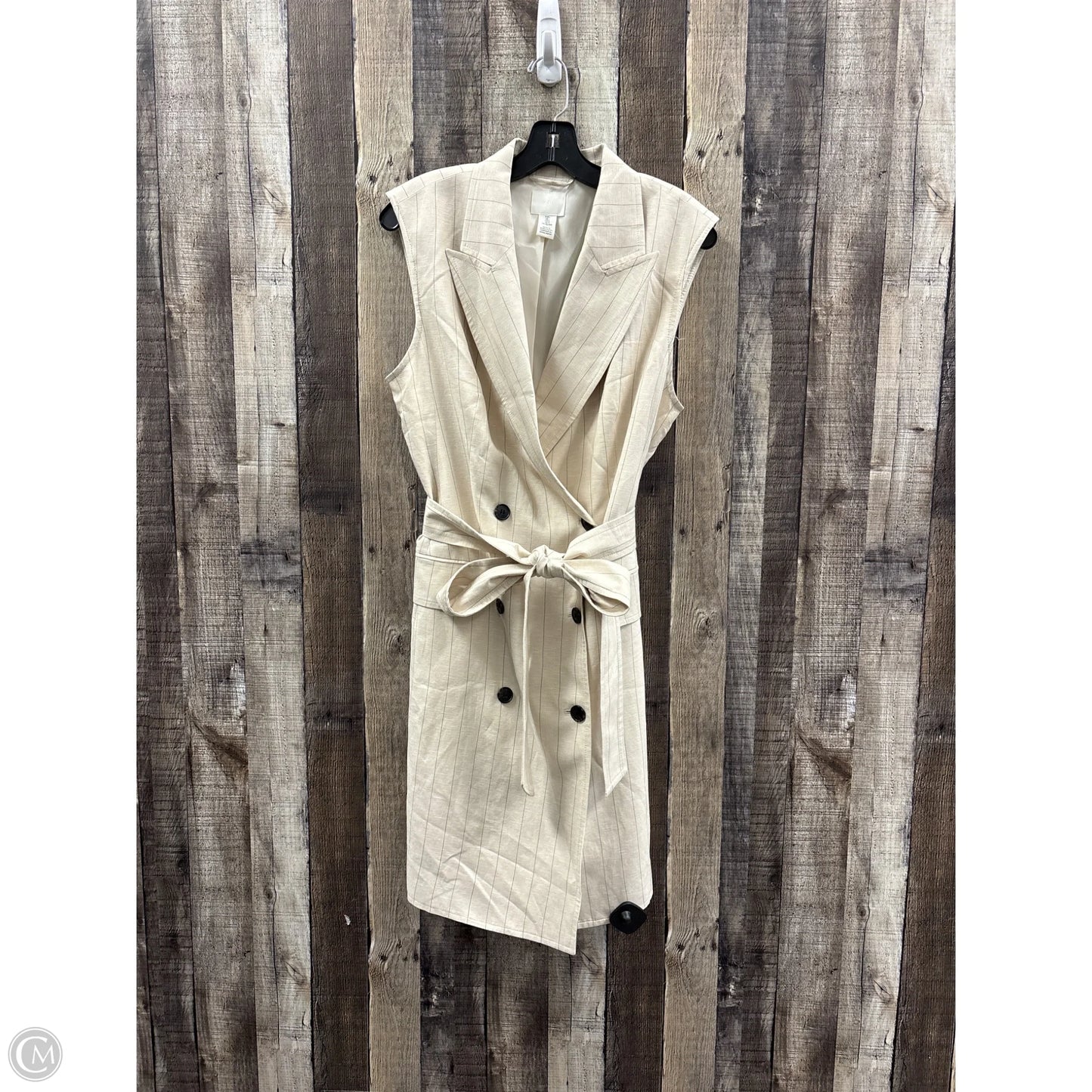 Vest Other By H&m In Tan, Size: L