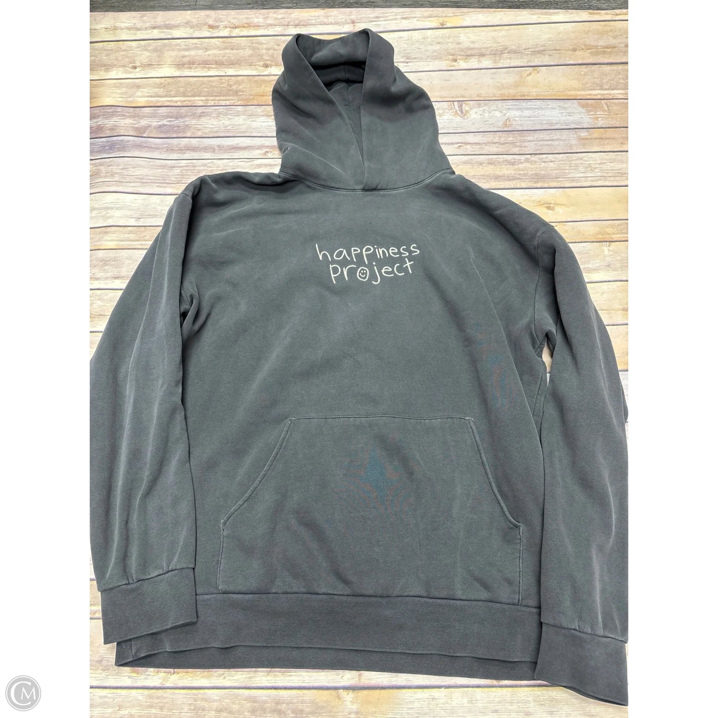 Sweatshirt Hoodie By Cme In Grey, Size: 2x