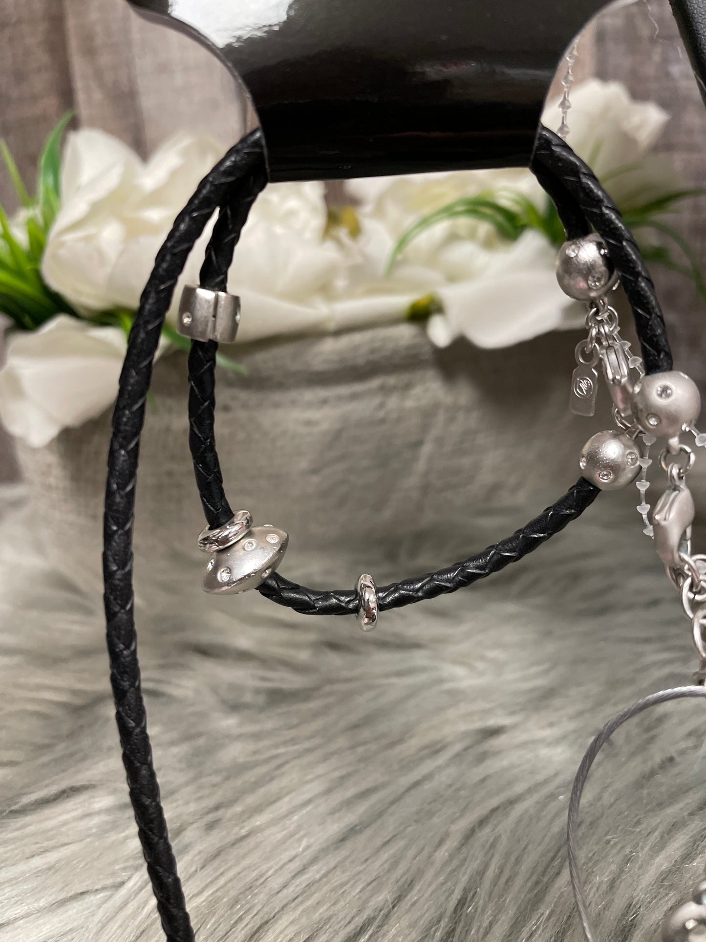 Necklace Designer By Swarovski Size: 02 Piece Set