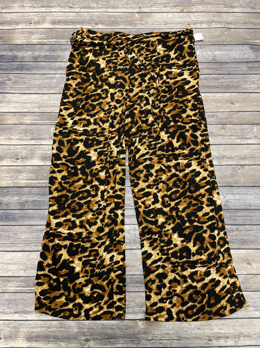 Pants Other By Morgan Taylor In Animal Print, Size: Xl