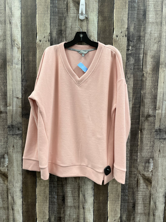 Sweater By Marc New York In Pink, Size: Xl