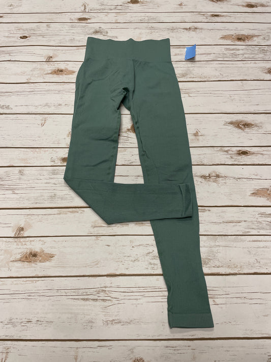 Athletic Leggings By Cme In Green, Size: S