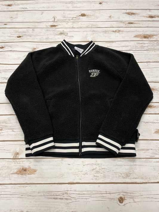 Athletic Jacket By Champion In Black, Size: S