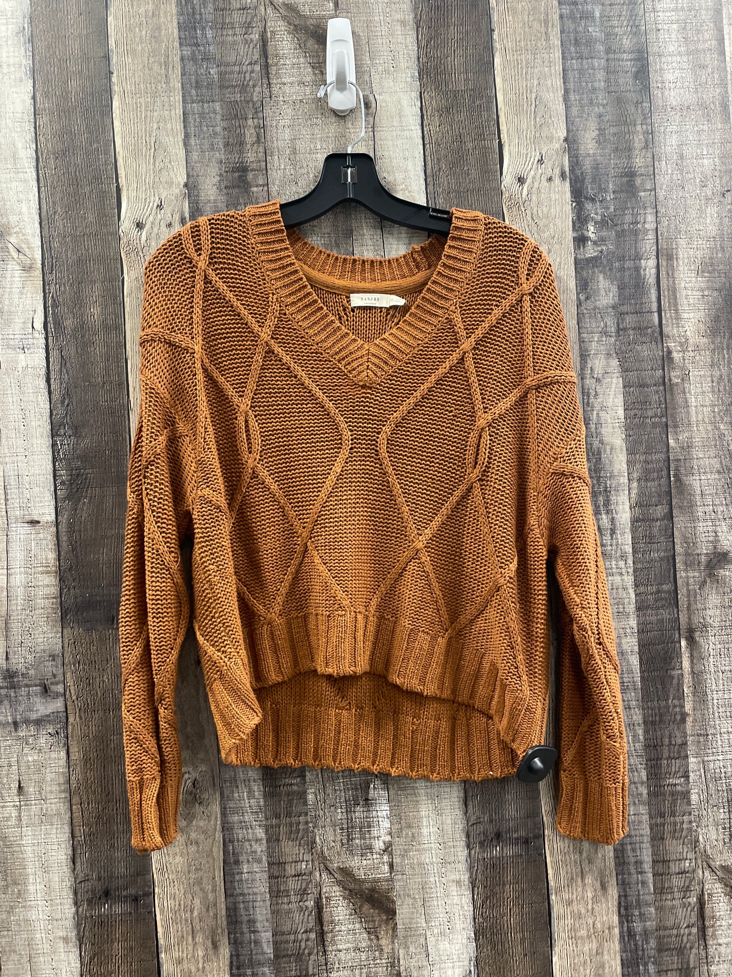 Sweater By Harper In Orange, Size: Xs