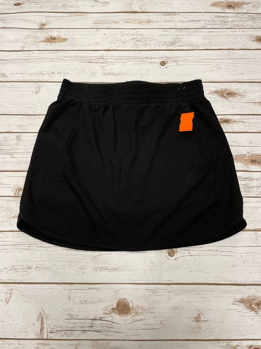 Athletic Skort By Rbx In Black, Size: L