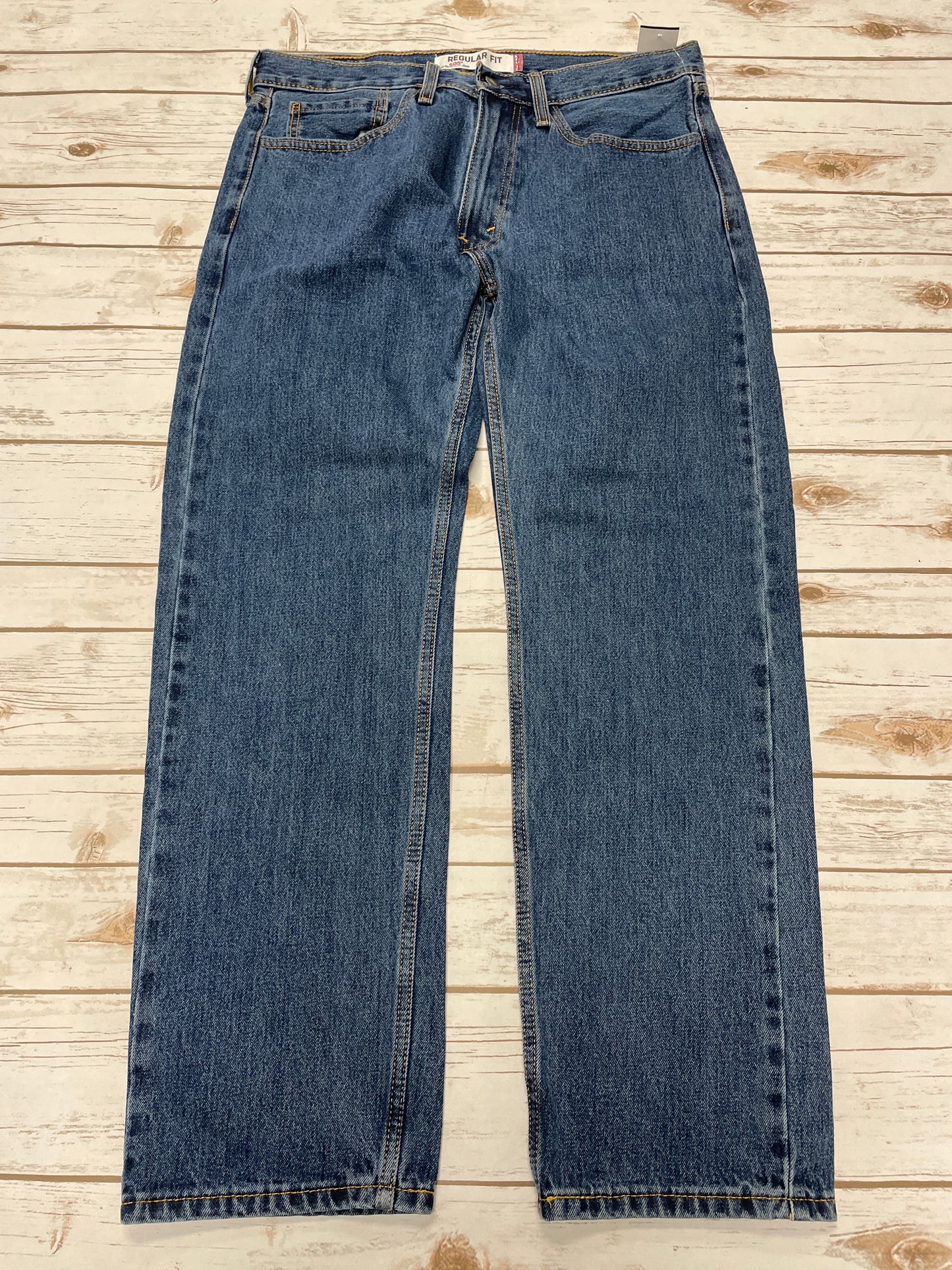Jeans Straight By Cme In Blue Denim, Size: 18