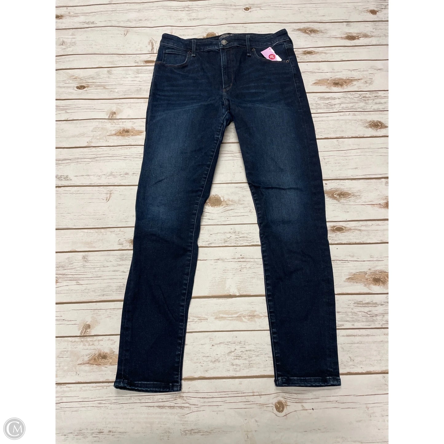 Jeans Skinny By Abercrombie And Fitch In Blue Denim, Size: 10