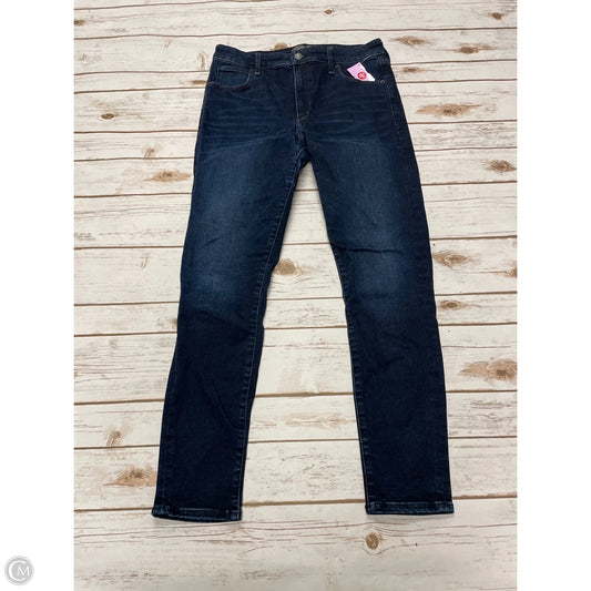 Jeans Skinny By Abercrombie And Fitch In Blue Denim, Size: 10