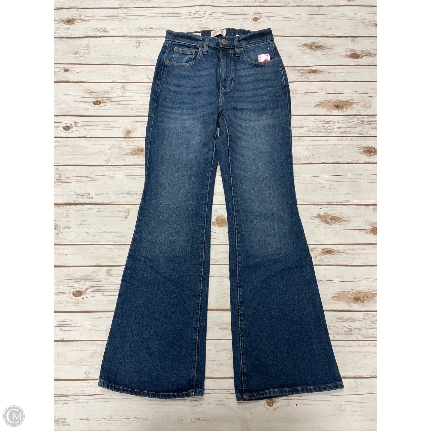 Jeans Flared By Universal Thread In Blue Denim, Size: 2
