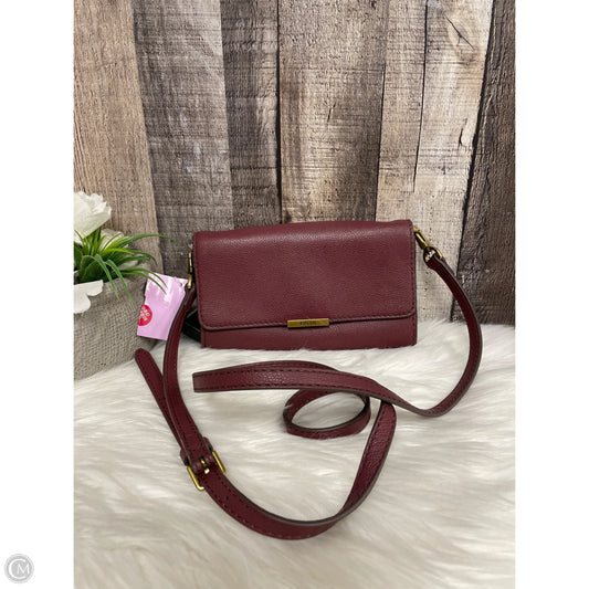 Crossbody Leather By Fossil, Size: Medium