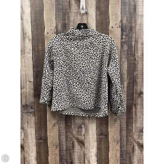 Top Long Sleeve By Ann Taylor In Animal Print, Size: Xs