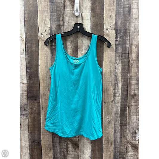 Tank Top Designer By Lilly Pulitzer In Teal, Size: S