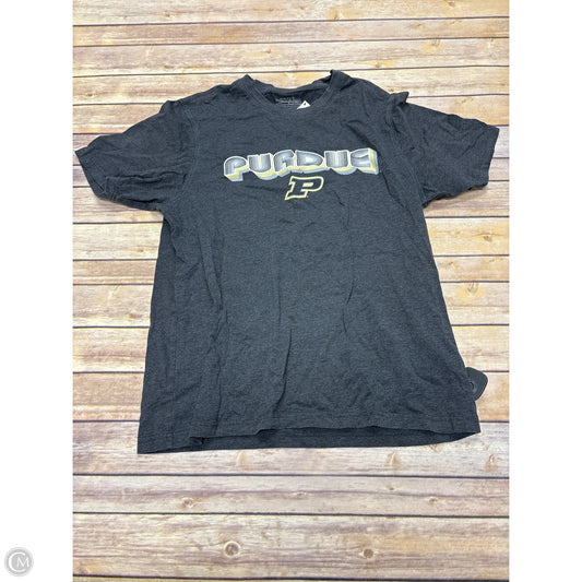 Top Short Sleeve By Cme In Grey, Size: Xl