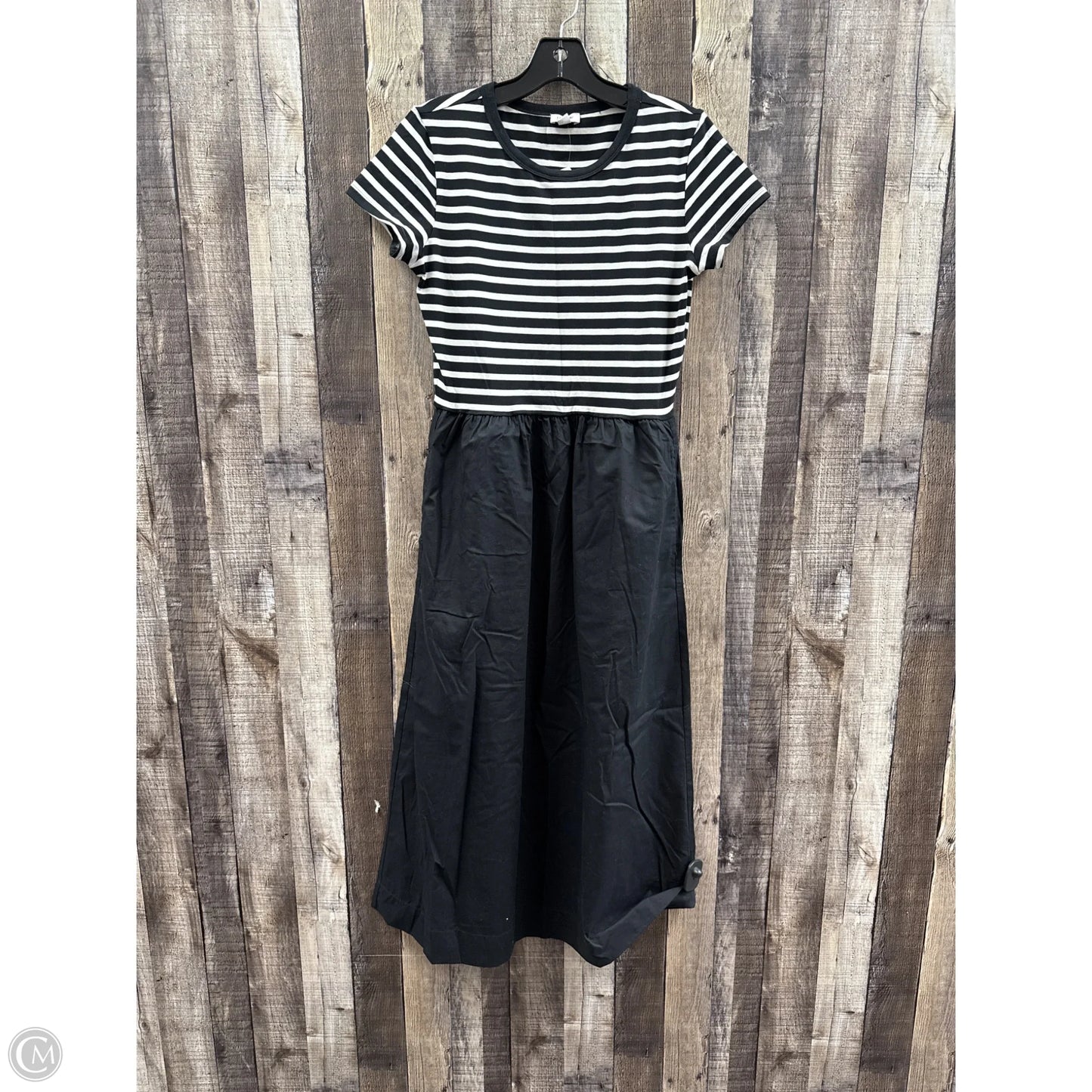 Dress Casual Maxi By J. Crew In Striped Pattern, Size: Xs