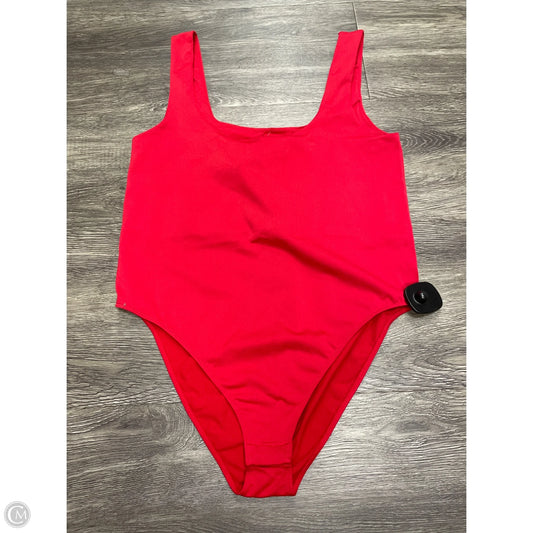 Bodysuit By A New Day In Red, Size: Xl