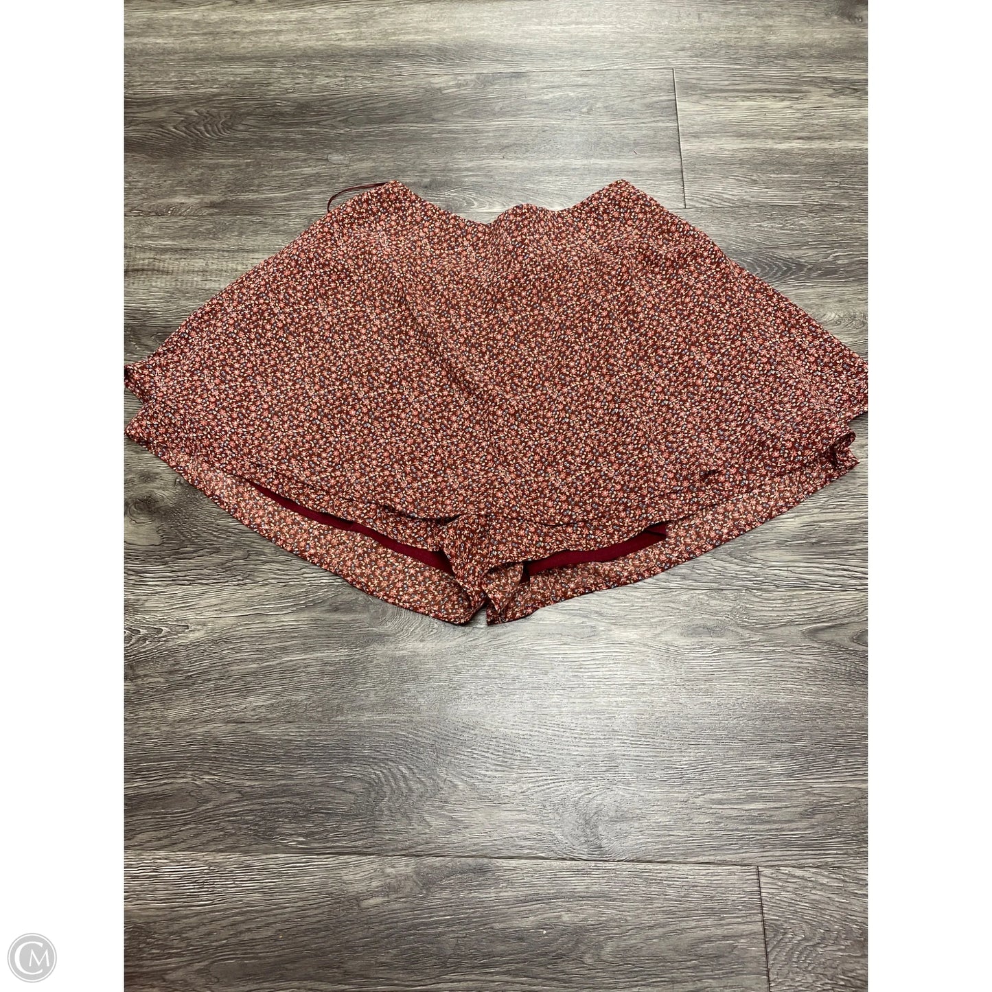 Skirt Mini & Short By Cme In Floral Print, Size: L