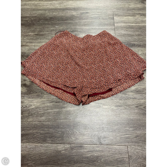 Skirt Mini & Short By Cme In Floral Print, Size: L
