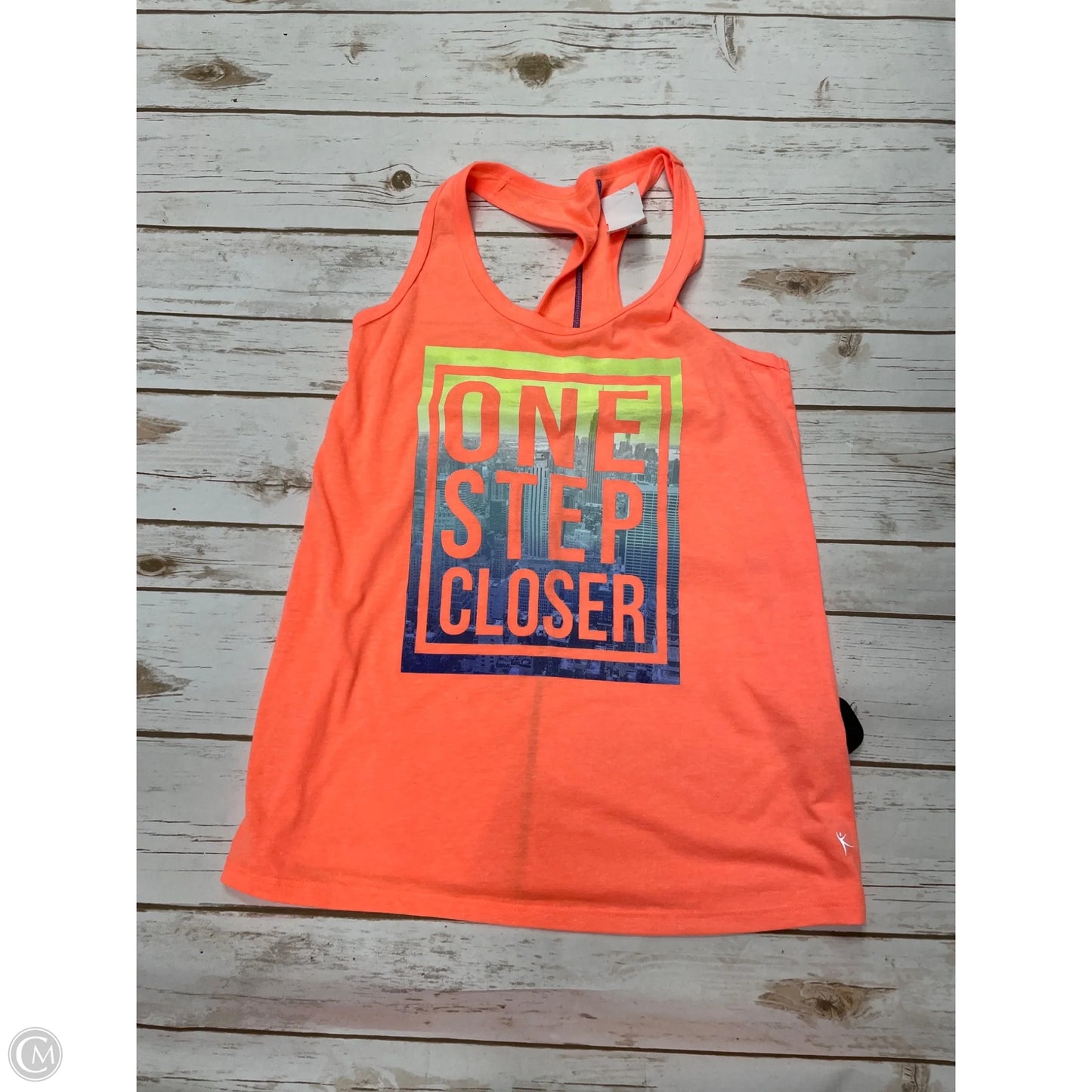 Athletic Tank Top By Cmf In Orange, Size: S