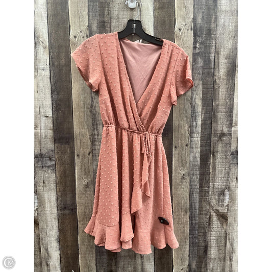Dress Casual Short By Mi Ami In Pink, Size: S