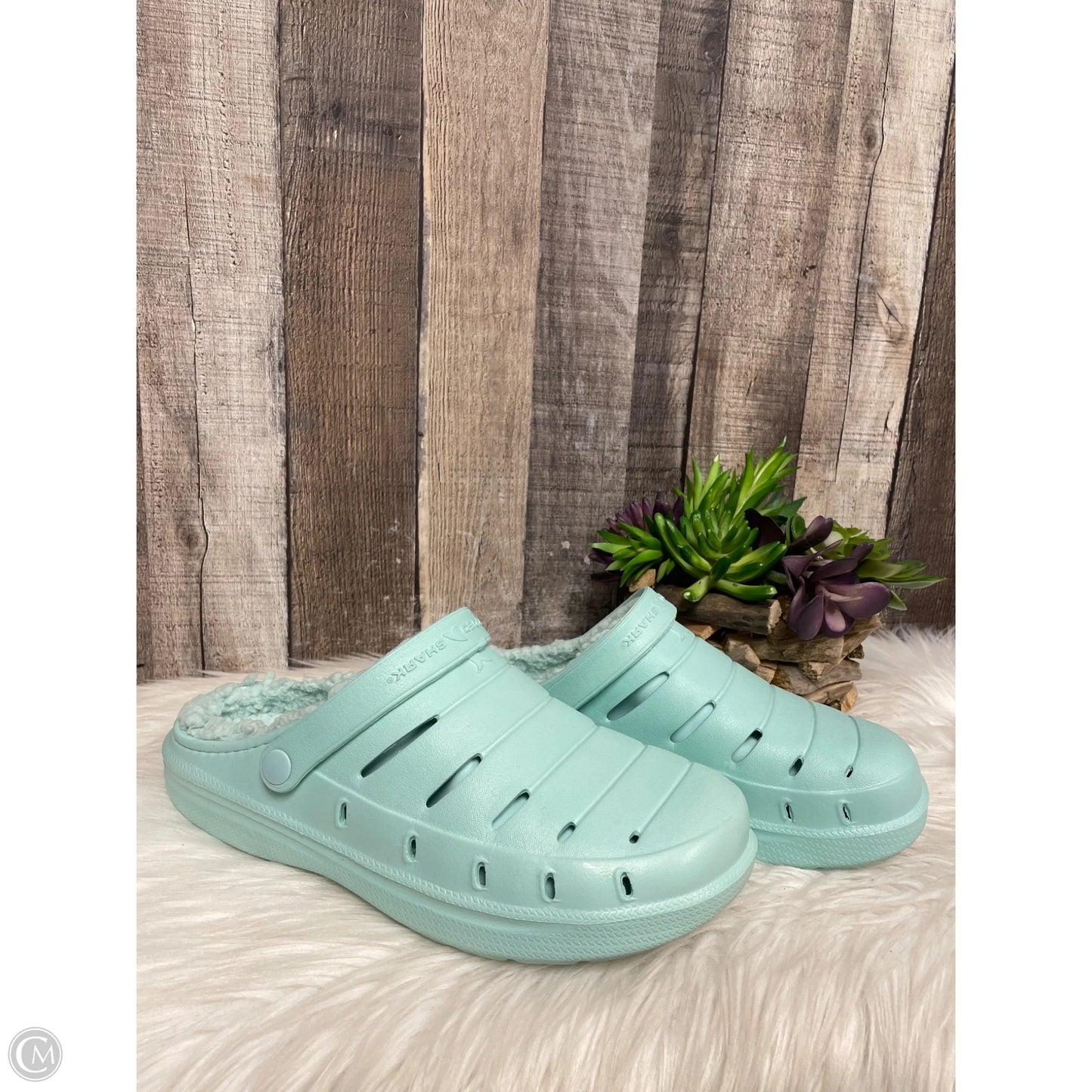 Shoes Flats By Cme In Blue, Size: 6