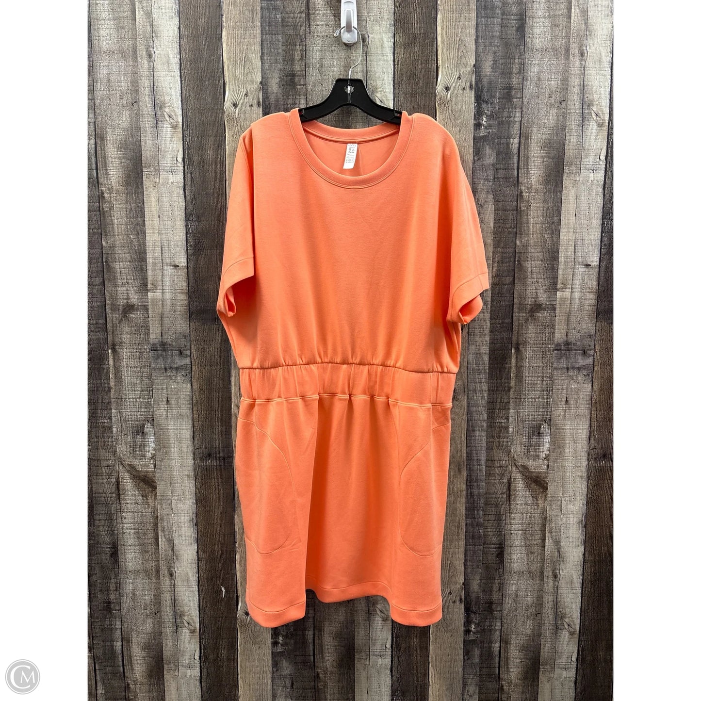Dress Casual Short By Spanx In Orange, Size: 2x