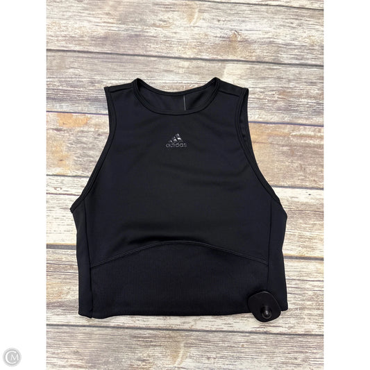 Athletic Tank Top By Adidas In Black, Size: S