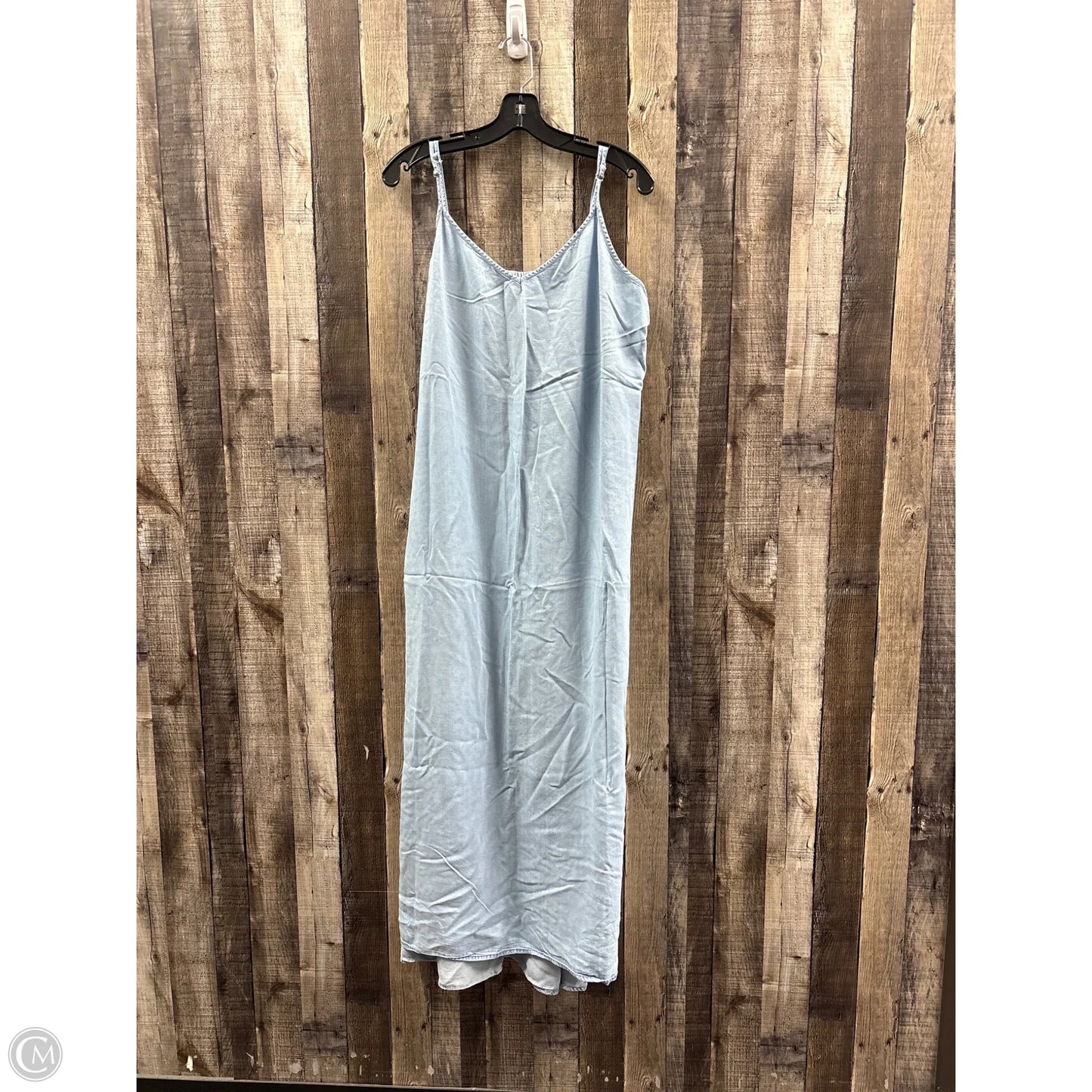 Dress Casual Maxi By Gap In Blue Denim, Size: Xxl