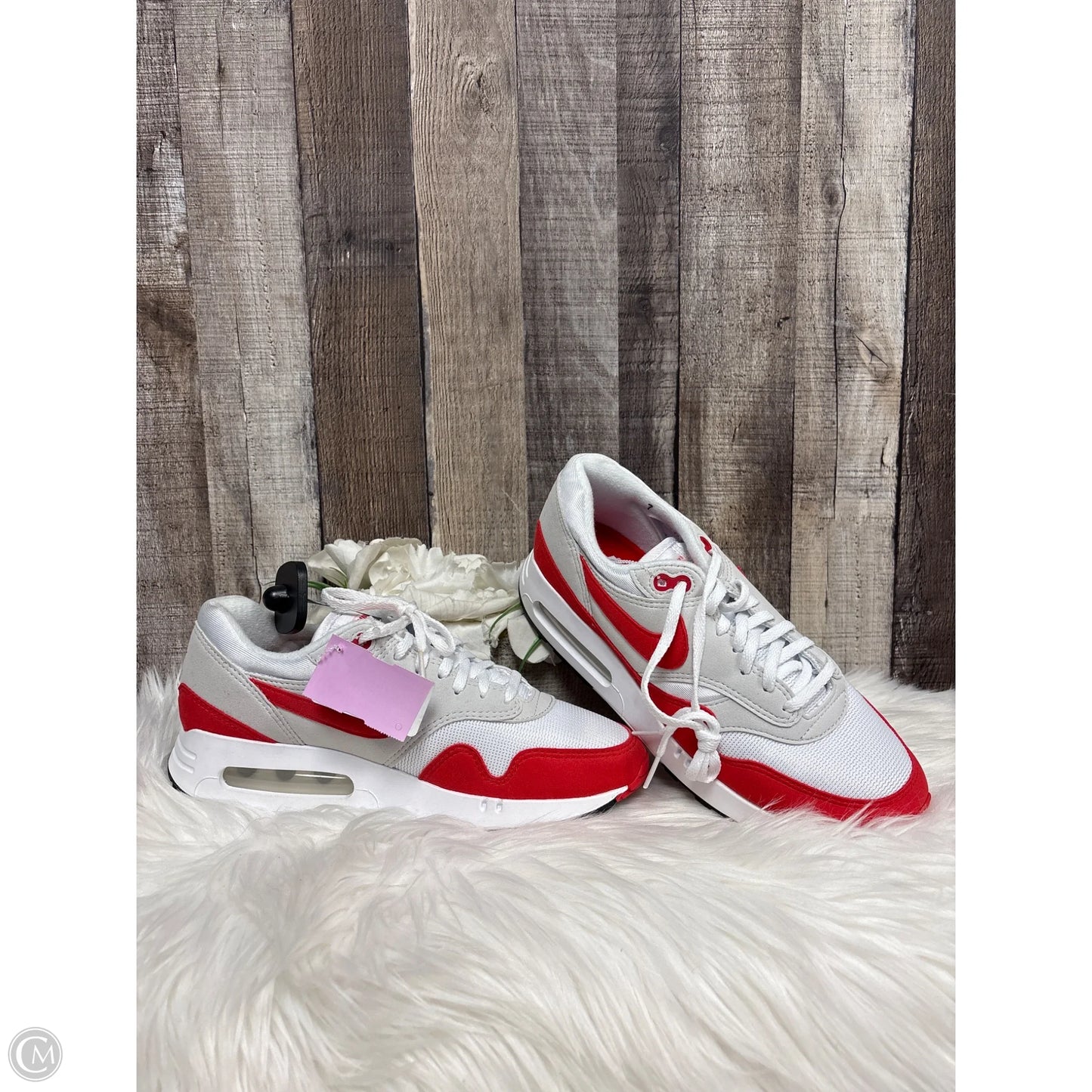 Shoes Athletic By Nike In Red & White, Size: 7