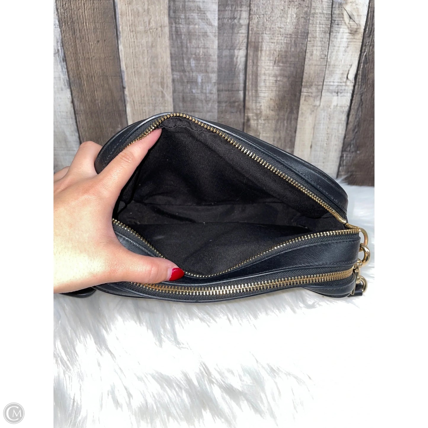 Crossbody Designer By Coach, Size: Medium
