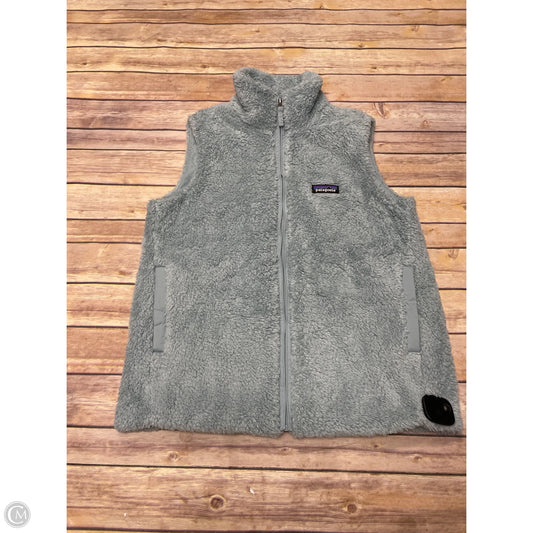 Vest Faux Fur & Sherpa By Patagonia In Teal, Size: S