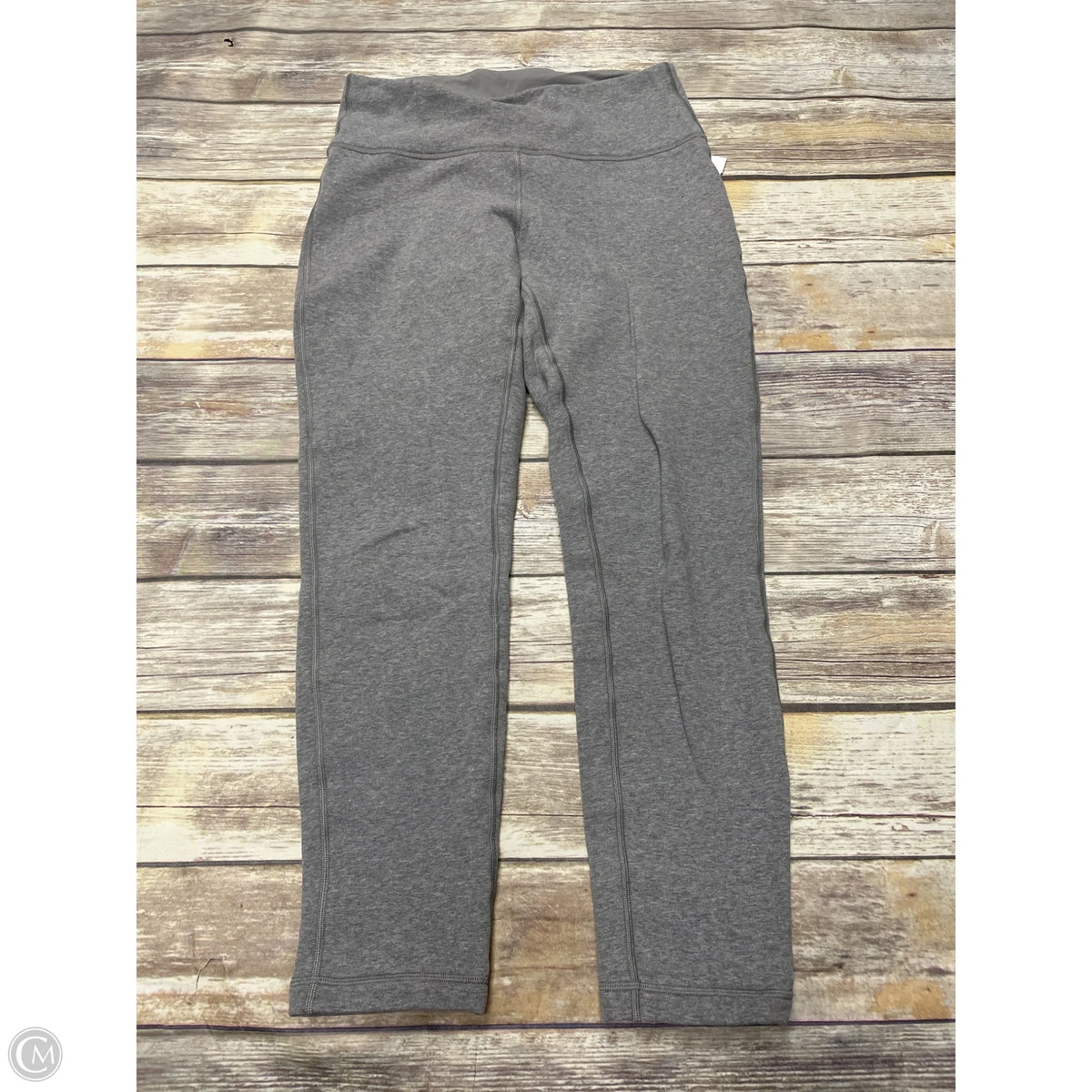 Athletic Pants By Lululemon In Grey, Size: 8